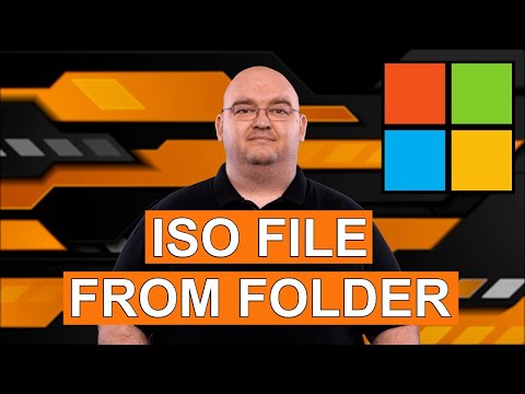 CREATING AN ISO FILE FROM A FOLDER In Windows